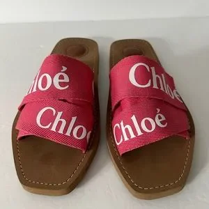 シューズ・サンダルその他 CHLOE Woman Heeled sandals Pink CHC25U09ORA 6K5 Chloé Jelly sandals for Women - Pink in USA | Level Shoes